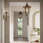 Бра настенное с прозрачным стеклянным абажуром Simple Pure Form варинант исполнения - 4 | Loft Concept в Омске