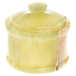 Сахарница из натурального камня Оникс Stone Sugar Bowls варинант исполнения - 1 | Loft Concept в Омске