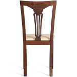 Стул деревянный с узором ручной работы Espresso варинант исполнения - 6 | Loft Concept в Омске