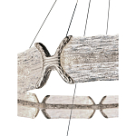 Люстра с 2-мя кольцами с текстурным природным рисунком IceFlame варинант исполнения - 7 | Loft Concept в Омске