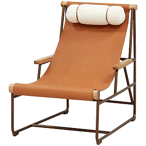 Кресло на металлическом каркасе Favreau Armchair