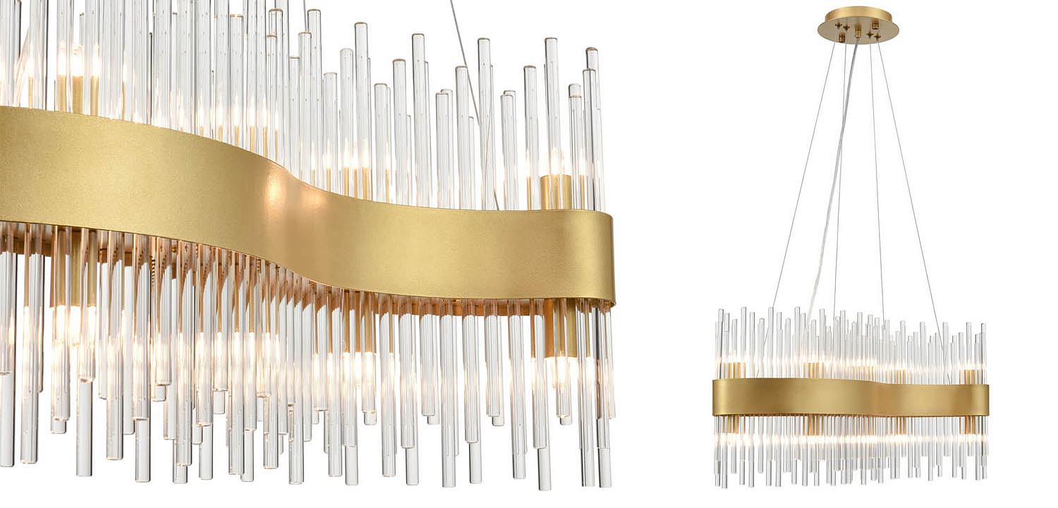 Люстра Nembus Chandelier 60 gold Люстра Nembus Chandelier 60 gold - Loft-Concept в Омске