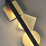 Светодиодное бра цвета античной бронзы Suprematism варинант исполнения - 2 | Loft Concept в Омске