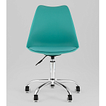 Офисный стул на металлическом основании EGGERY Blue пластик варинант исполнения - 5 | Loft Concept в Омске