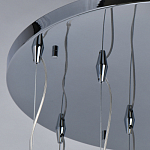 Люстра каскадная с 9-ю разноцветными стеклянными плафонами Kaleido варинант исполнения - 14 | Loft Concept в Омске