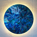 Светильник настенный «Голубая Планета» варинант исполнения - 2 | Loft Concept в Омске