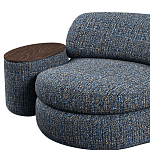 Кушетка со столиком Ulysses варинант исполнения - 6 | Loft Concept в Омске