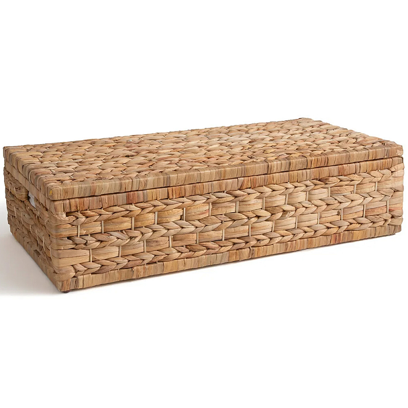 Корзина под кровать Aglae Wicker Under Bed Basket Бежевый Корзина под кровать Aglae Wicker Under Bed Basket Бежевый в Омске | Loft Concept