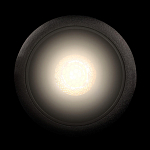 Встраиваемый спот светодиодный круглый черного цвета с углублением Ombra Lux  варинант исполнения - 3 | Loft Concept в Омске