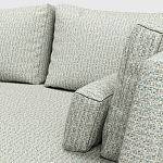 Мебельная ткань Шенилл голубой цвет 142 см T4-52 варинант исполнения - 5 | Loft Concept в Омске