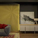 Барельеф KAIZEN варинант исполнения - 2 | Loft Concept в Омске