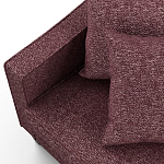 Мебельная ткань Шенилл фиолетовый цвет 138 см T4-25 варинант исполнения - 5 | Loft Concept в Омске