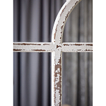 Зеркало-окно с эффектом старения в венецианском стиле Venetian White Mirror варинант исполнения - 6 | Loft Concept в Омске