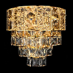 Бра с каскадом из прозрачного хрусталя Constant Sparks варинант исполнения - 4 | Loft Concept в Омске