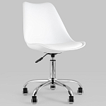 Офисный стул на металлическом основании EGGERY White варинант исполнения - 2 | Loft Concept в Омске