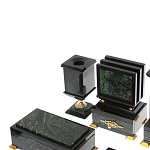 Настольный письменный набор из нефрита в подарочной коробке Victorious варинант исполнения - 8 | Loft Concept в Омске