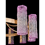 Люстра круглая с текстурными цилиндрическими плафонами Glimpse варинант исполнения - 3 | Loft Concept в Омске