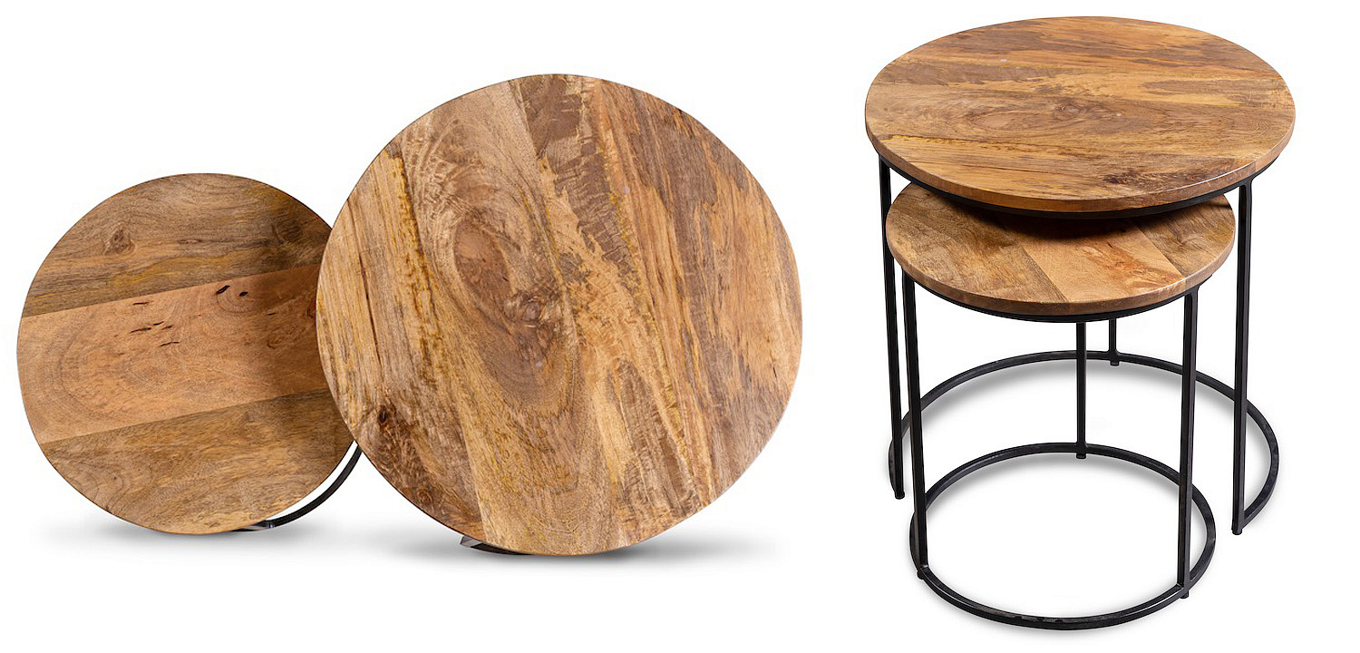 Комплект приставных столов Stafford Table lighter Комплект приставных столов Stafford Table lighter - Loft-Concept в Омске