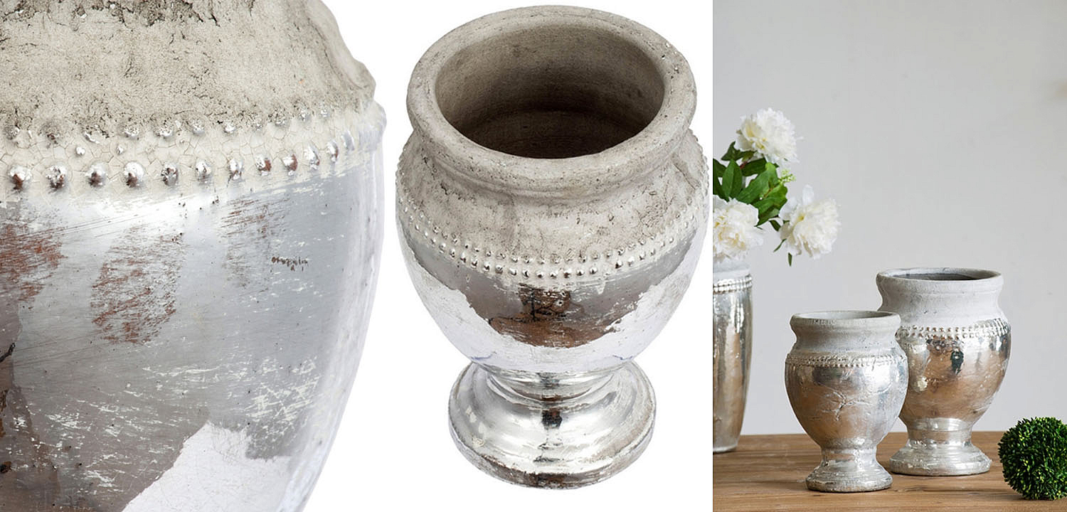 Ваза Vase Argenta Cup silver 23 Ваза Vase Argenta Cup silver 23 - Loft-Concept в Омске