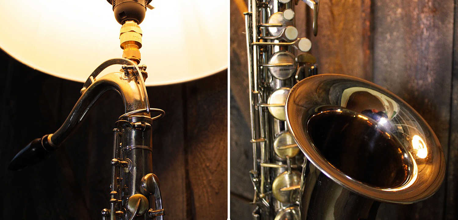 Настольная лампа Saxophone Настольная лампа Saxophone - Loft-Concept в Омске