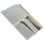 Портсигар с газовой зажигалкой из натурального камня Амазонит Stone Cigarettes Cases варинант исполнения - 3 | Loft Concept в Омске