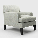 Мебельная ткань Шенилл голубой цвет 142 см T4-52 варинант исполнения - 6 | Loft Concept в Омске