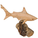 Статуэтка из дерева акула Animals of the World варинант исполнения - 5 | Loft Concept в Омске
