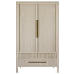 Шкаф платяной Primo с выдвижными ящиками шпон Черный дуб варинант исполнения - 1 | Loft Concept в Омске