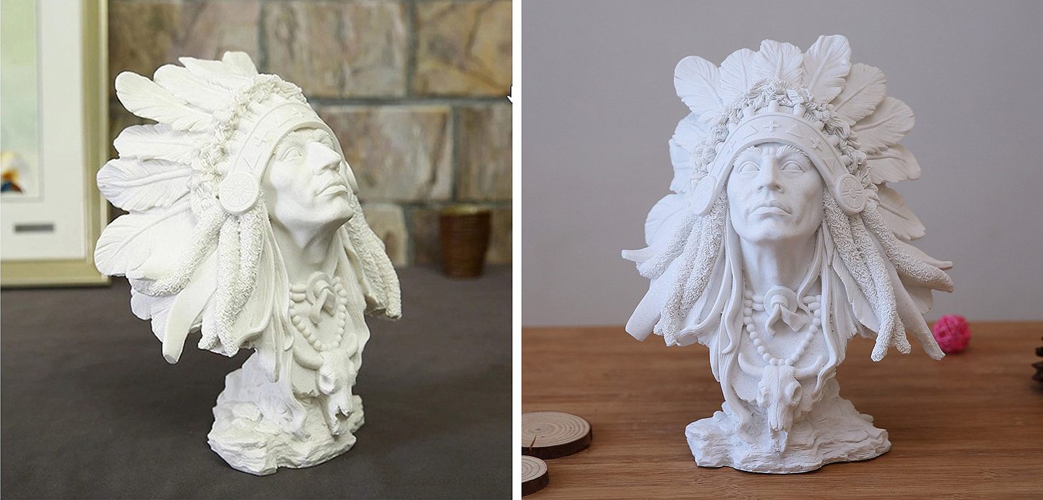 Native american indian figurine A Native american indian figurine A - Loft-Concept в Омске