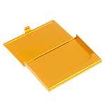 Визитница карманная металлическая с гравюрой Герба России в подарочной коробке Gold Metal Business Card Holders варинант исполнения - 2 | Loft Concept в Омске