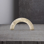 Прикроватная лампа из мрамора в форме дуги Rainbow Light варинант исполнения - 2 | Loft Concept в Омске