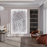 Барельеф ORCHIDS варинант исполнения - 1 | Loft Concept в Омске