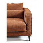 Диван в гостиную Portree Sofa Терракотовый букле варинант исполнения - 5 | Loft Concept в Омске
