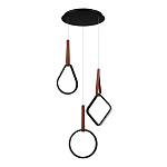 Подвесной светильник с геометрическими источниками света Geometric Architecture of Light варинант исполнения - 3 | Loft Concept в Омске