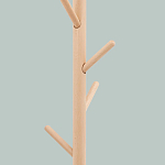 Напольная вешалка из массива бука Branches Hangers Light варинант исполнения - 3 | Loft Concept в Омске