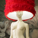 Лампа MANNEQUIN LAMP с абажуром изгибы тела варинант исполнения - 12 | Loft Concept в Омске