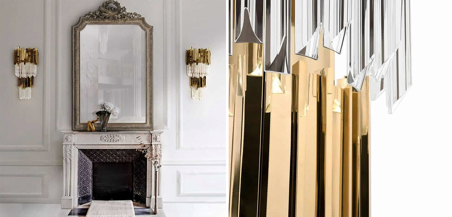 Бра Luxxu Modern Cascade Wall Lamp Gold 71 Бра Luxxu Modern Cascade Wall Lamp Gold 71 - Loft-Concept в Омске