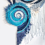 Текстильный Арт-объект ручной работы Galaxy варинант исполнения - 1 | Loft Concept в Омске