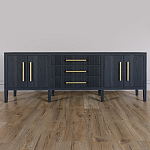 Большая VT-тумба Primo шпон Черный дуб варинант исполнения - 2 | Loft Concept в Омске