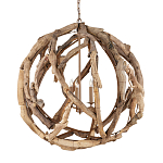 Люстра круглая в виде веток деревьев Natural Driftwood  варинант исполнения - 1 | Loft Concept в Омске