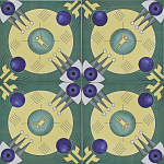 Плитка дизайнерская с узором Элемент варинант исполнения - 1 | Loft Concept в Омске