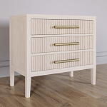 Тумба Primo  с тремя ящиками шпон Светлый дуб варинант исполнения - 3 | Loft Concept в Омске