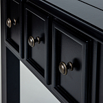 Черная тумба с выдвижным ящиком Monica варинант исполнения - 3 | Loft Concept в Омске