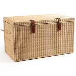 Плетеный сундук из ротанга Nicole Rattan Wicker Chest варинант исполнения - 1 | Loft Concept в Омске