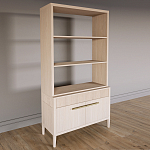 Стеллаж Primo с ящиками Светлый дуб  варинант исполнения - 2 | Loft Concept в Омске