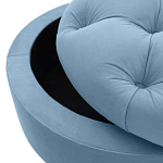 Круглый пуф на ножках Cheryl Pouf Light варинант исполнения - 2 | Loft Concept в Омске