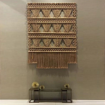 Панно Макраме коричневый цвет  варинант исполнения - 5 | Loft Concept в Омске