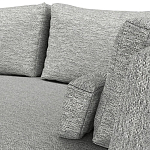 Мебельная ткань Шенилл серый цвет 138 см T4-34 варинант исполнения - 9 | Loft Concept в Омске