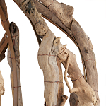 Люстра круглая в виде веток деревьев Natural Driftwood  варинант исполнения - 3 | Loft Concept в Омске