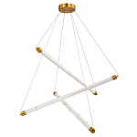 Светодиодная люстра Trumpet Tube Brass  варинант исполнения - 2 | Loft Concept в Омске